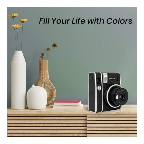Fujifilm Instax Mini 40 Instant Film Camera with Twin Film Pack (20 Exposures)