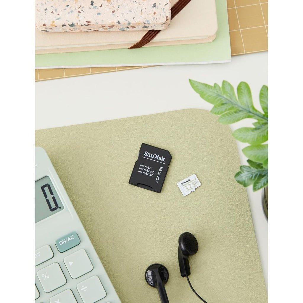 SanDisk 32GB MAX Endurance MicroSDHC Card with Adapter, 100MBPS Read Speed, and 40MBPS Write Speed