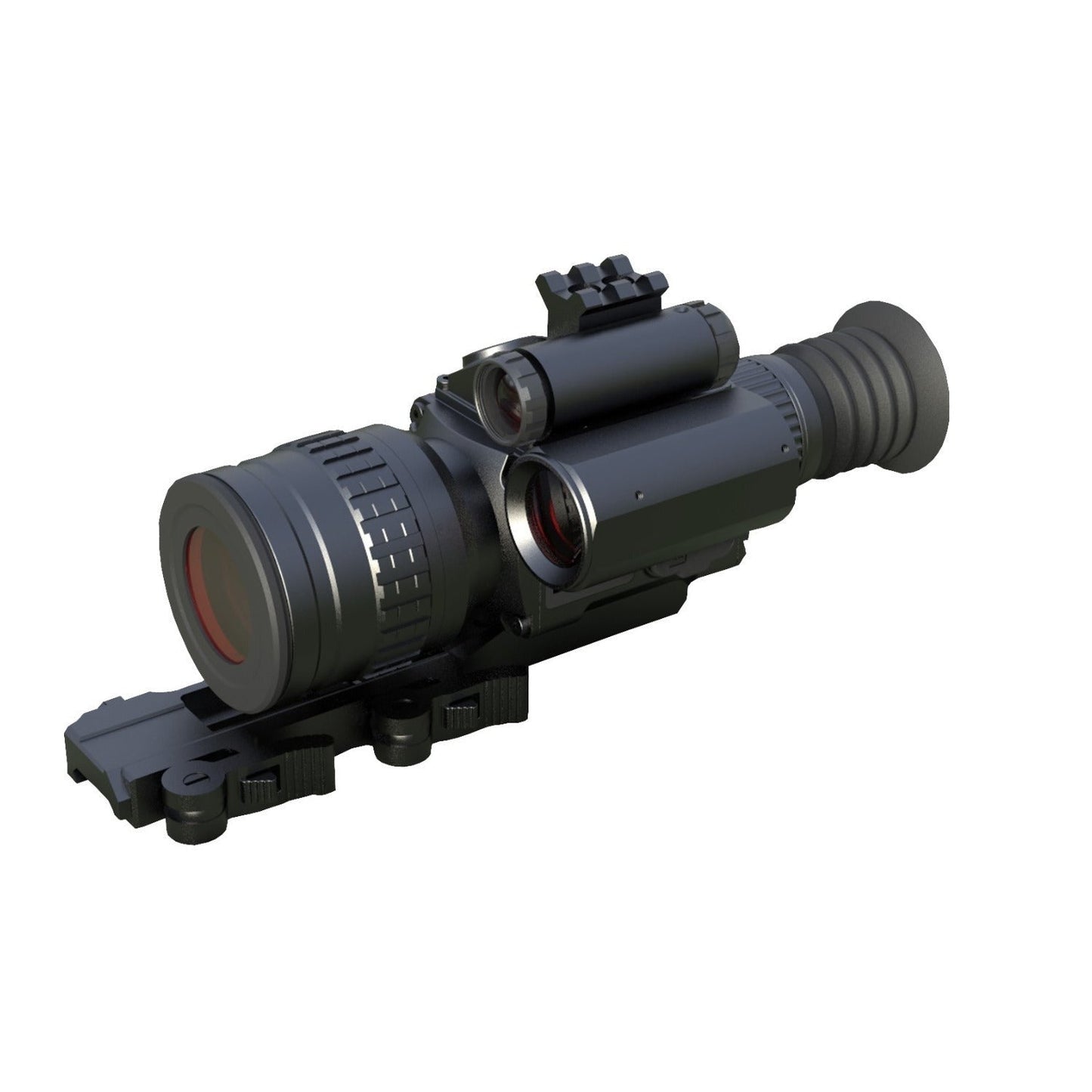 Luna Optics LN-G3-RS50-LRF 6-36x50 Gen 3 Digital Day/Night Riflescope with Laser Rangefinder