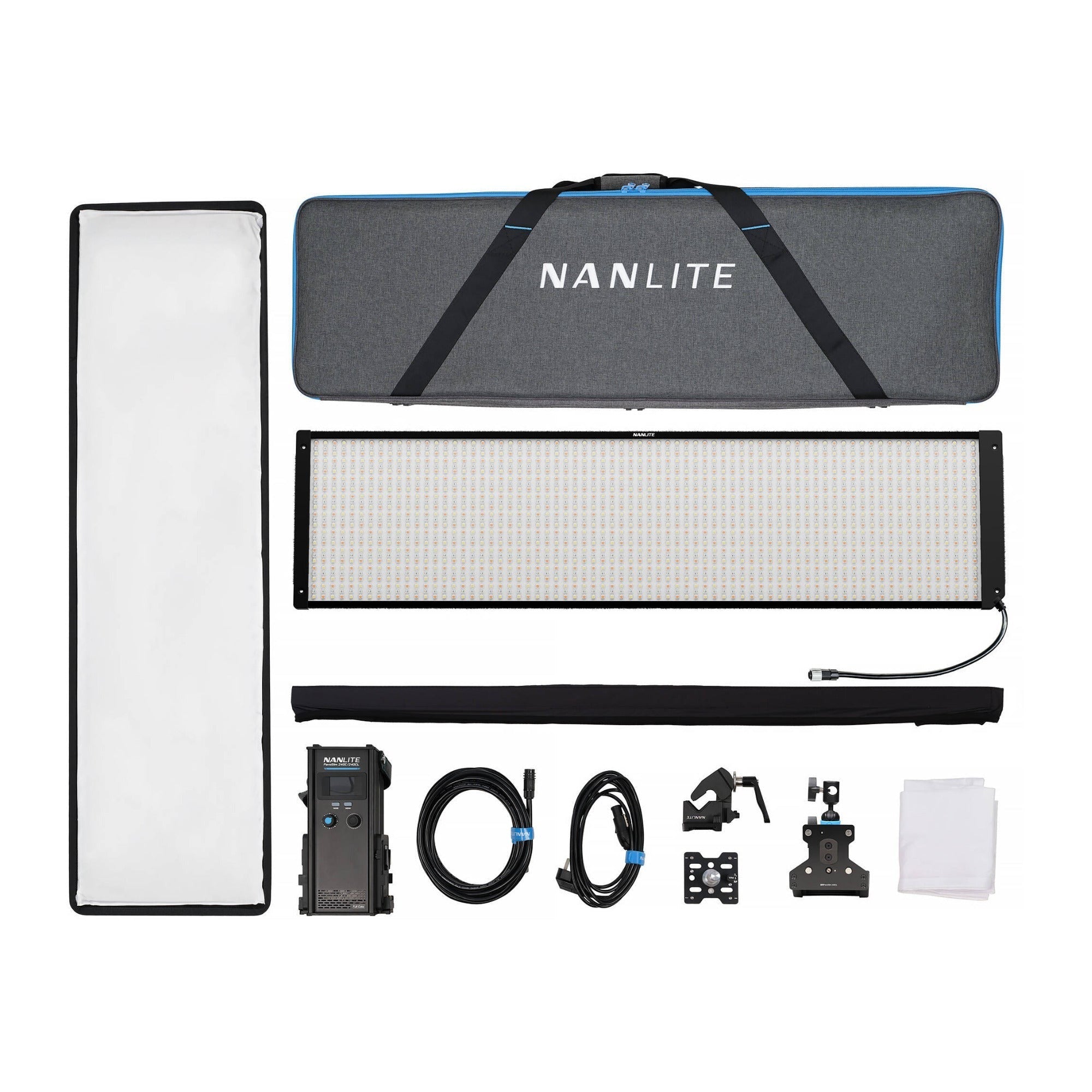 Nanlite PavoSlim 240CL RGB LED Panel with Built-In LumenRadio CRMX (Black)