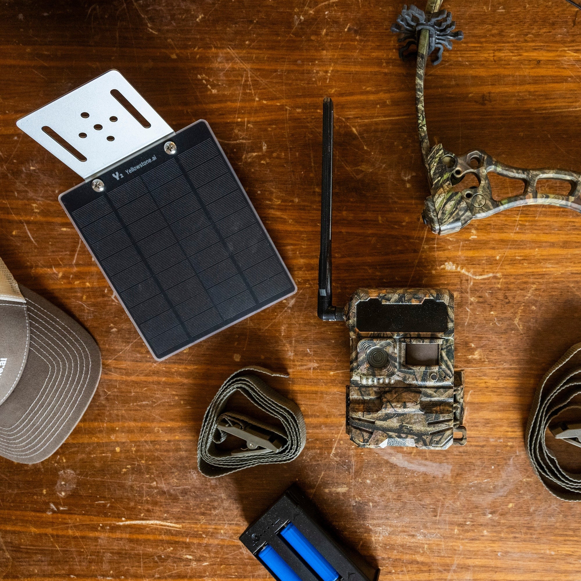 Yellowstone Y2 4G-LTE Cellular Trail Camera (2-Pack) Bundle with Accessories