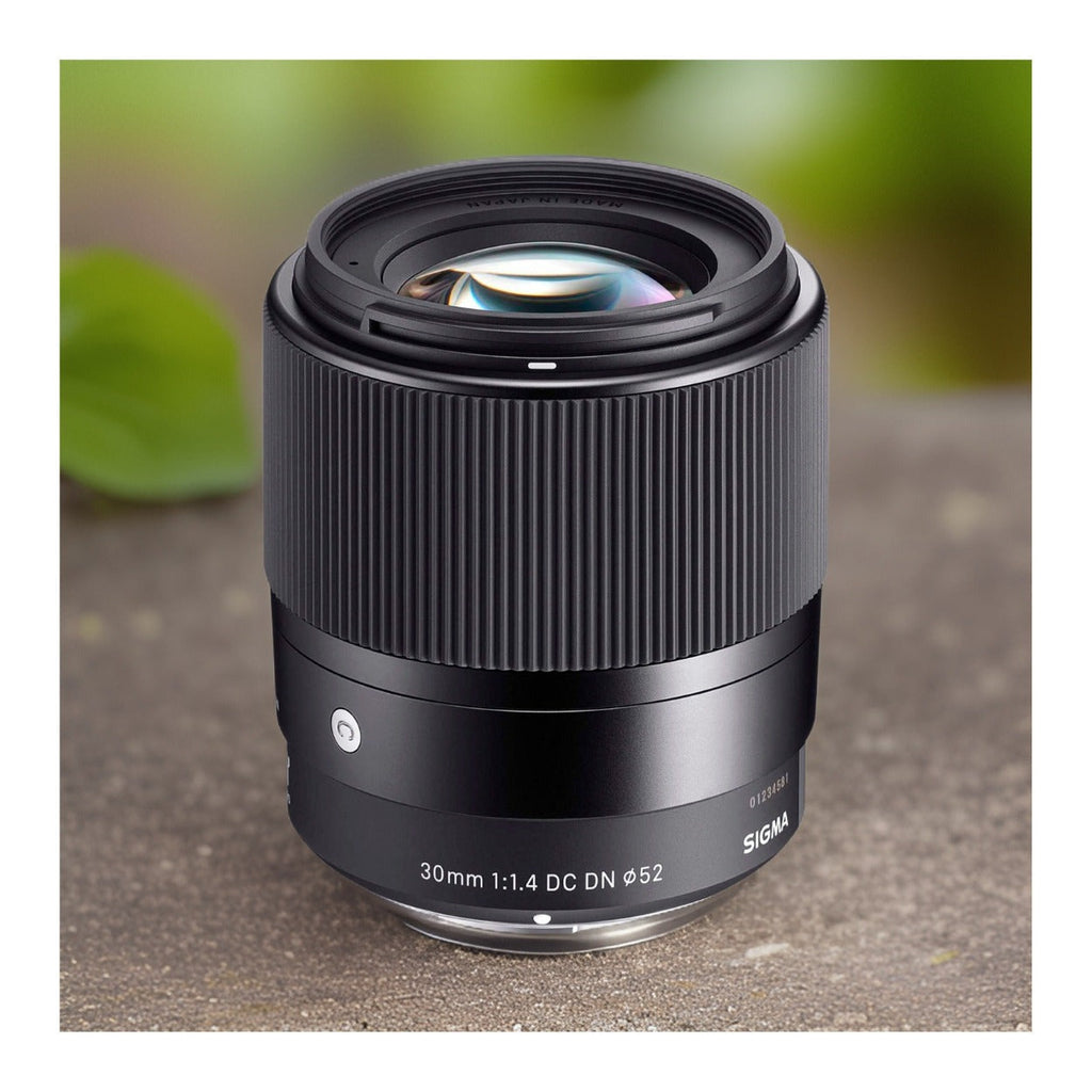 Sigma 30mm f/1.4 DC DN Contemporary Prime Lens for Sony E-Mount 64GB Bundle