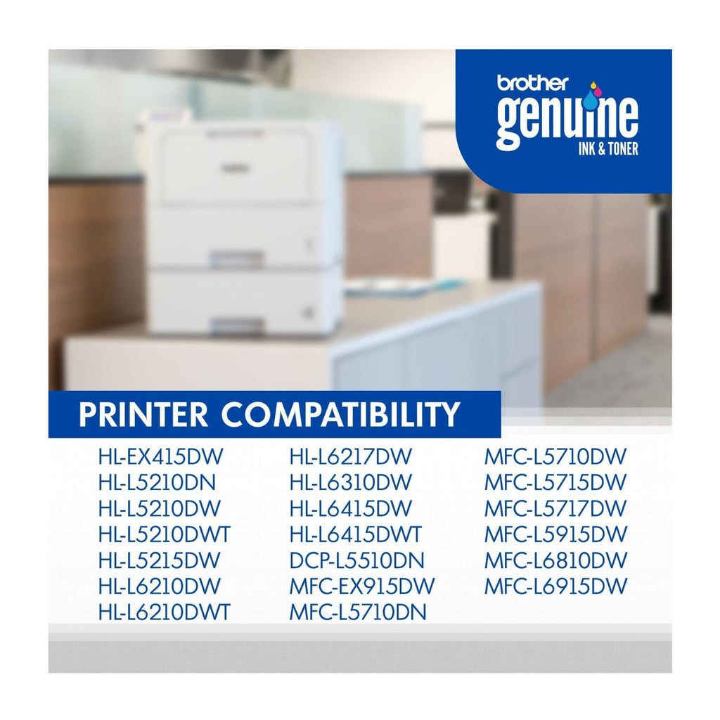 Brother Genuine TN920XL Black High-Yield Toner Cartridge (2-Pack) Bundle