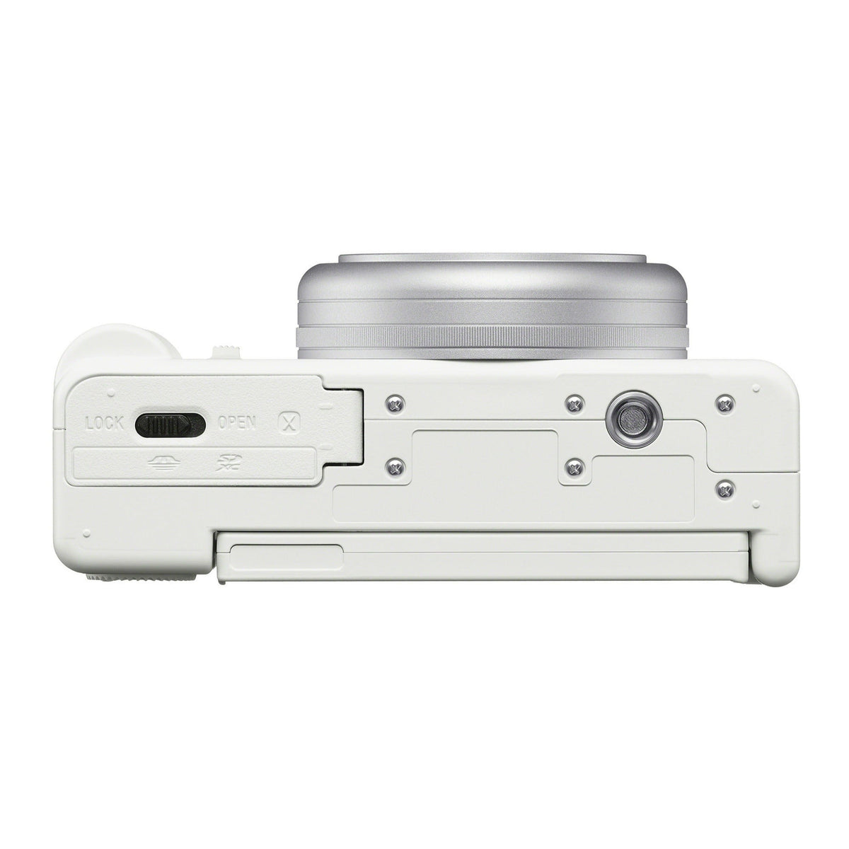 Sony ZV-1F Vlog Camera for Content Creators and Vloggers (White)