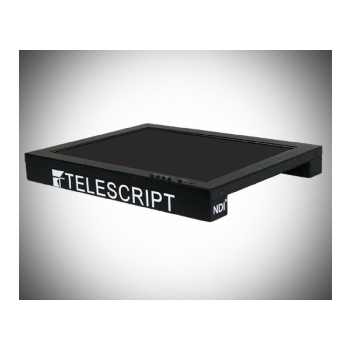 TelescriptIP FPS-170F-NDI Portable 17-Inch Teleprompter with NDI Monitor Fold and Go System