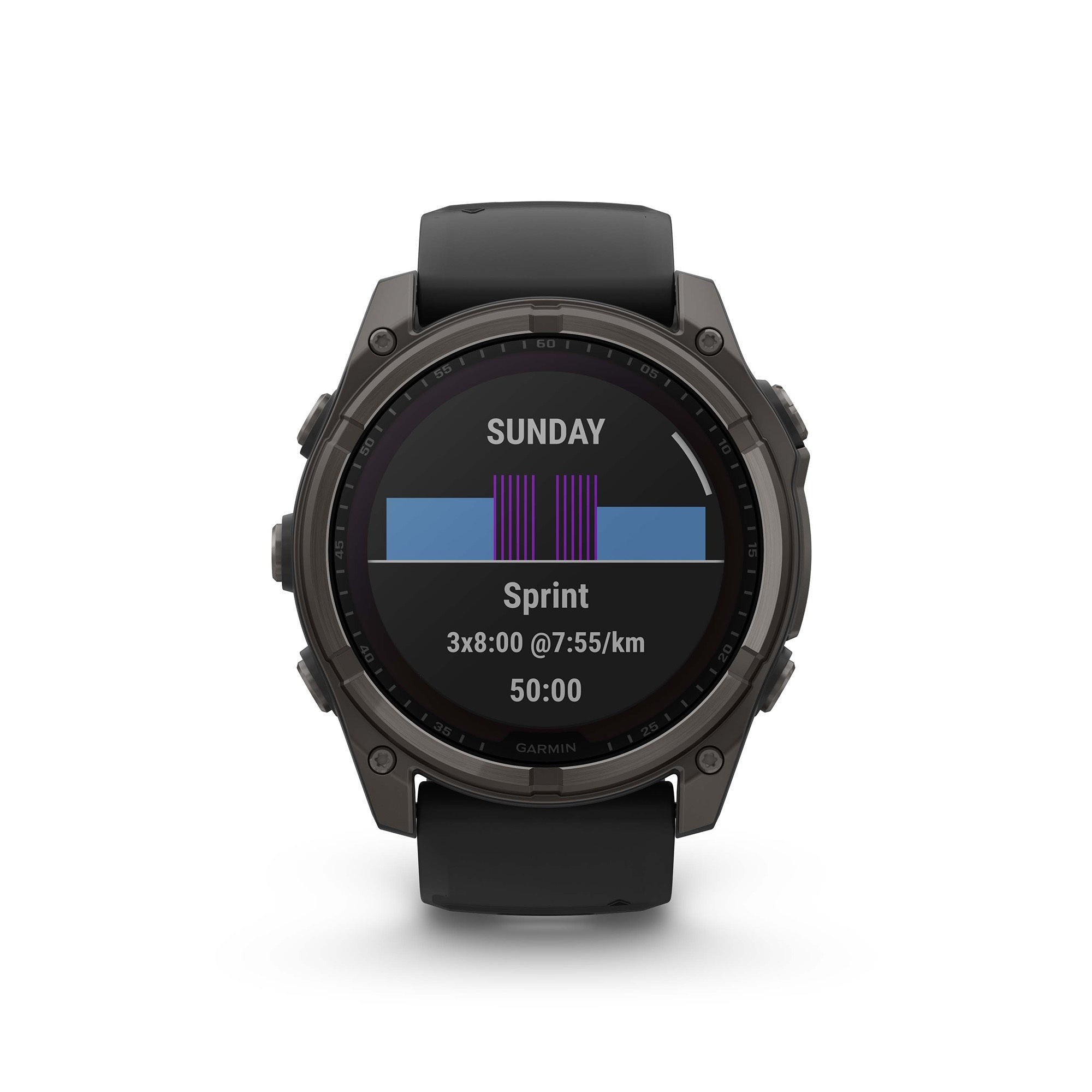 Garmin fēnix 8 Sapphire Solar GPS Smartwatch (51mm, Black/Pebble Gray) (Used)