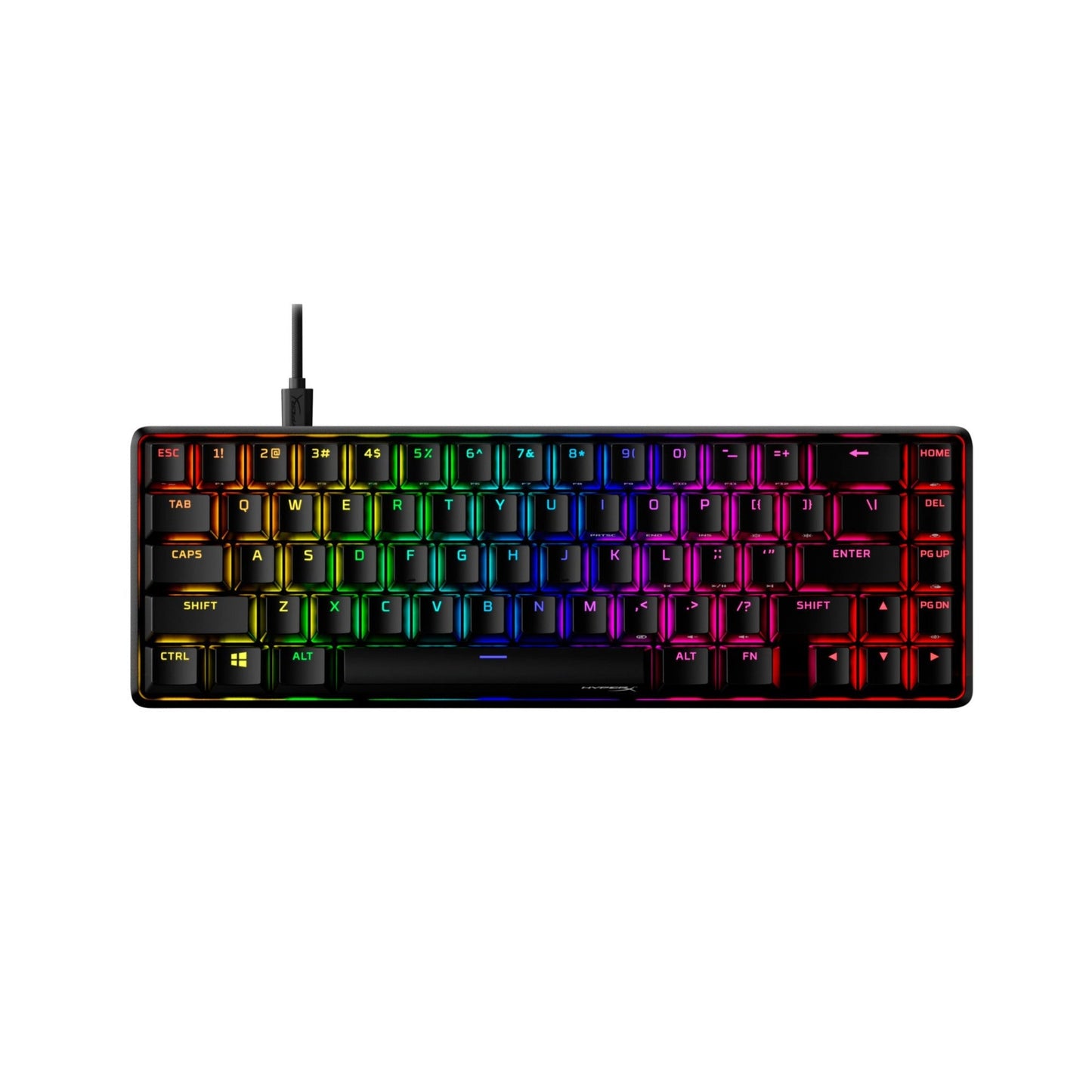 HyperX Alloy Origins 65 Compact Mechanical Gaming Keyboard with RGB Lighting (Certified Refurbished)