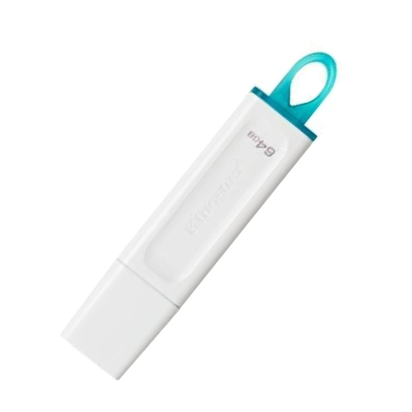 Kingston 64GB DataTraveler Exodia USB 3.2 Flash Drive with Protective Cap(White)