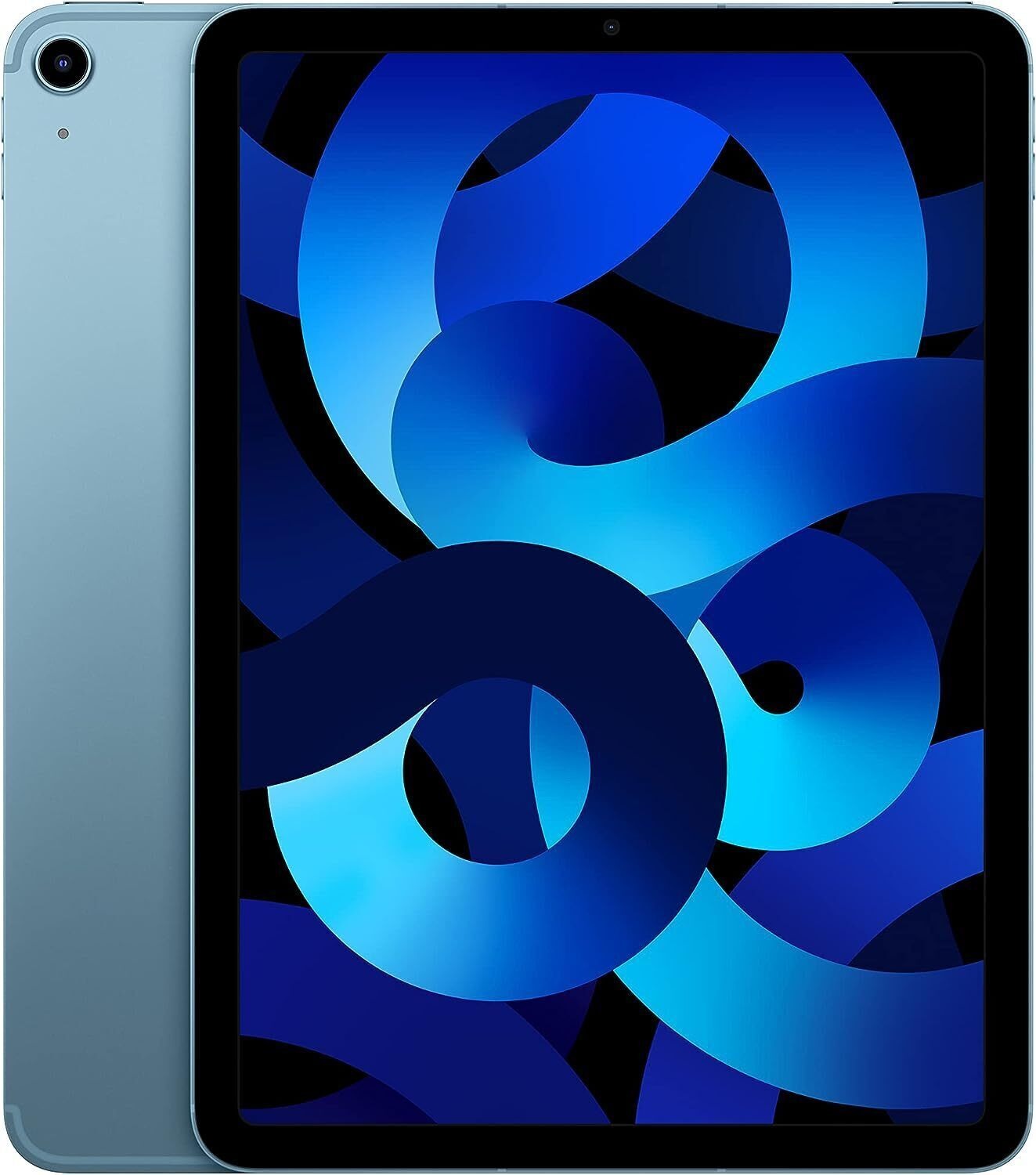 Apple iPad Air (5th Gen) 10.9" Wi-Fi Tablet, 64GB, Apple M1 Chip, Blue (Certified Refurbished)