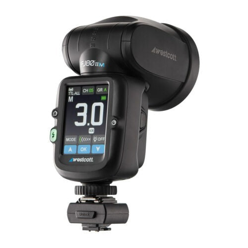 Westcott FJ80 II M Universal Touchscreen 80Ws Speedlight with Adapter for Sony Cameras