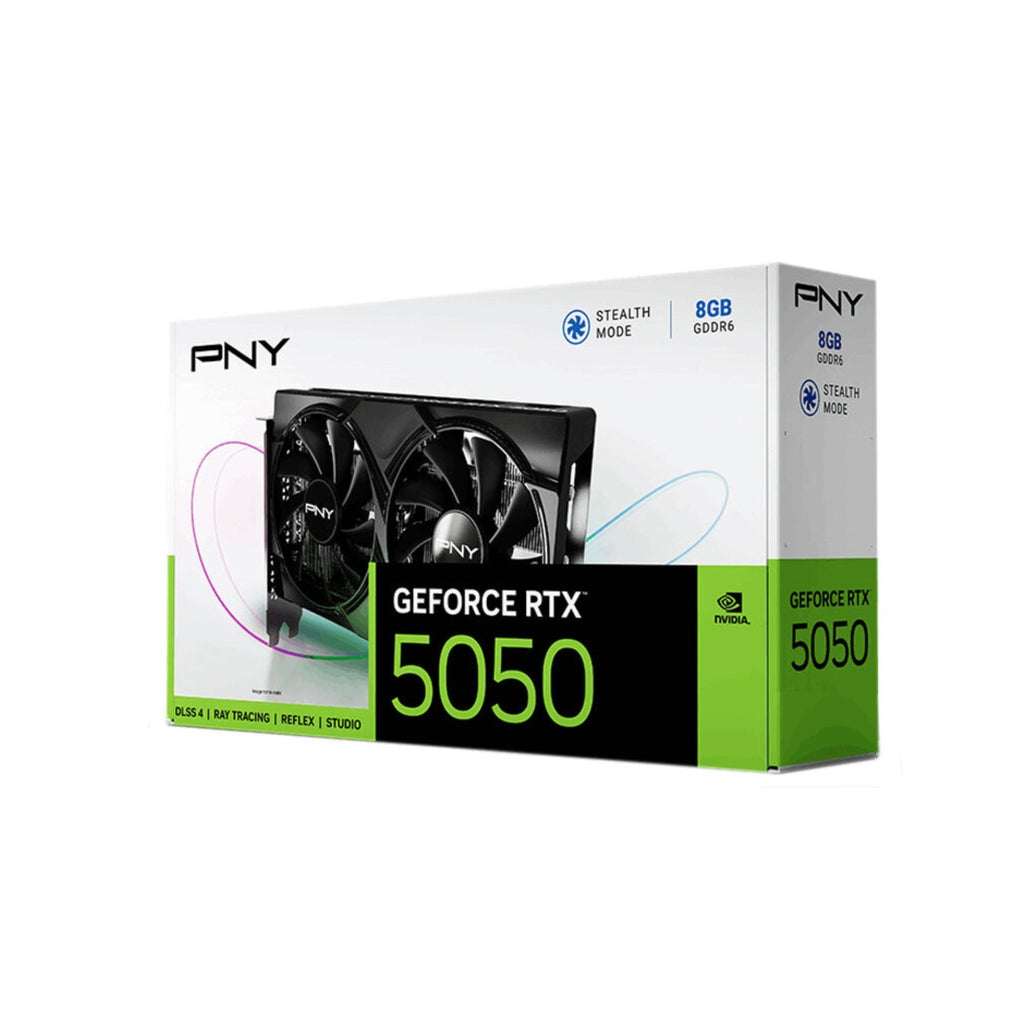PNY NVIDIA GeForce RTX 5050 Dual Fan Graphics Card