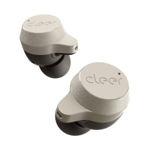 Cleer Audio Roam Noise Cancelling Wireless Earbuds with Touch Controls and Equalizer (Sand)