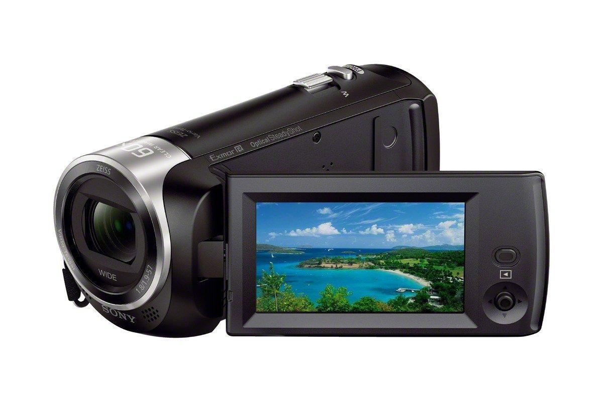 Sony CX405 Handycam 1080p Camcorder with 32GB SD Card and Battery Bundle