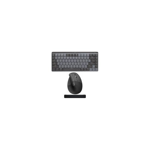 Logitech MX Keys Mechanical Mini Keyboard (Tactile) Bundle with Ergonomic Mouse