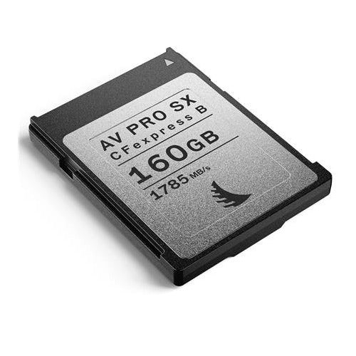 Angelbird AV PRO CFexpress 2.0 Type B SX 160 GB 1785 MB/s Read and 1600 MB/s Write Speed Memory Card
