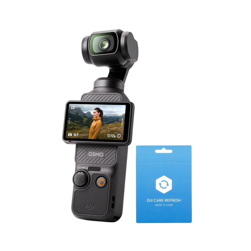 DJI Osmo Pocket 3 and DJI Care Refresh 2 Year Physical Card Plan Bundle