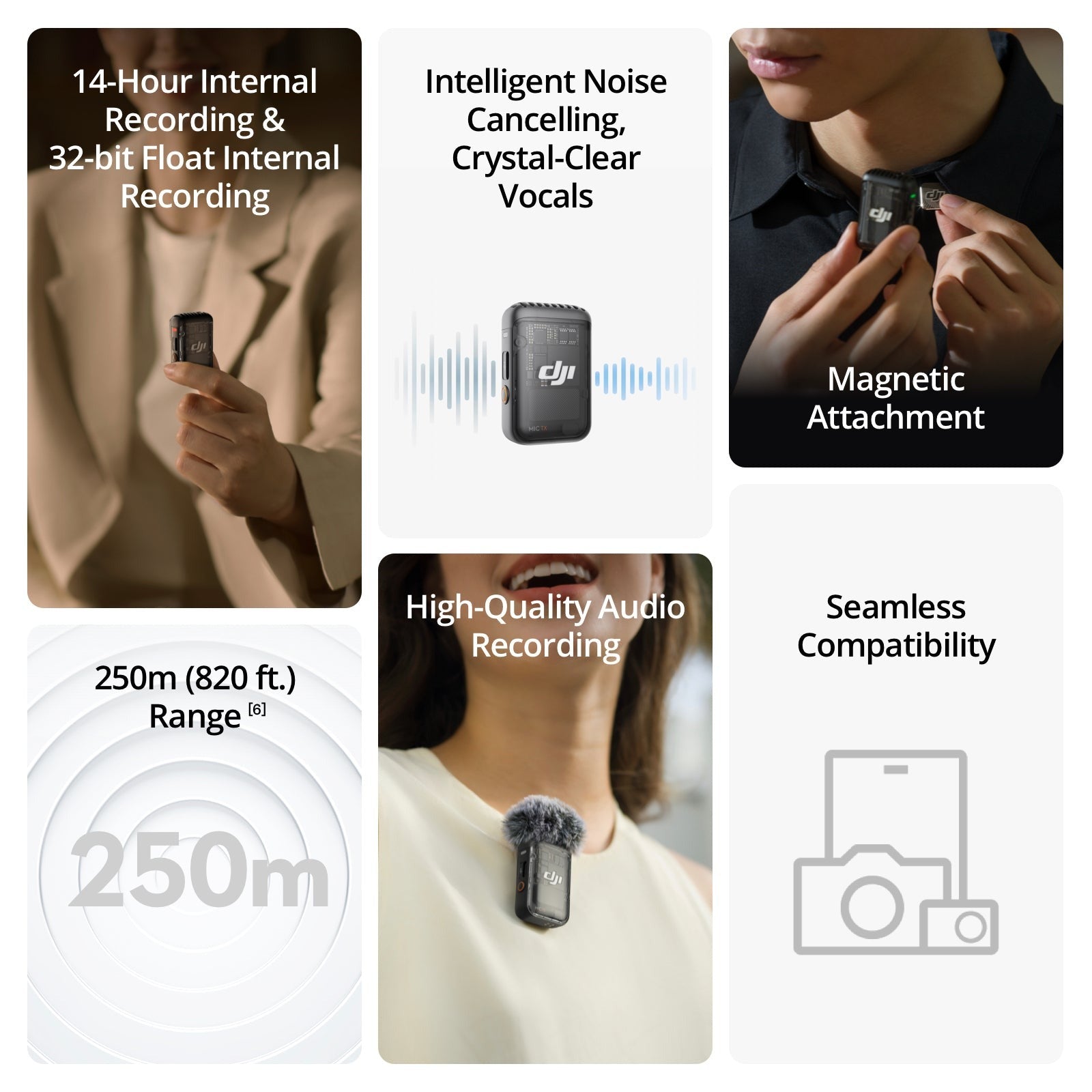 DJI Mic 2 DJI Mic 2 (1 TX + 1 RX)