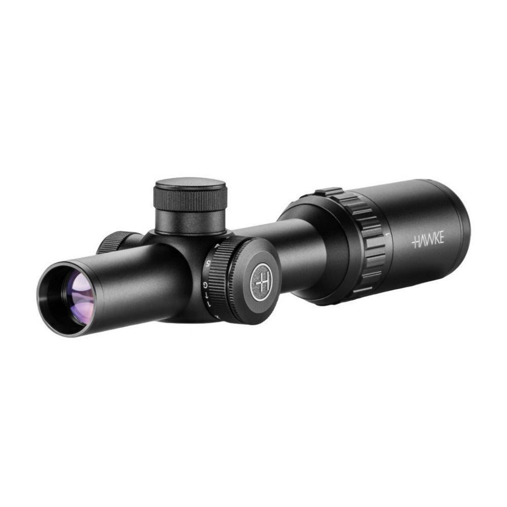 Hawke Vantage IR 1-4x20mm Turkey Dot IR Riflescope Bundle with Mount Rings (M)
