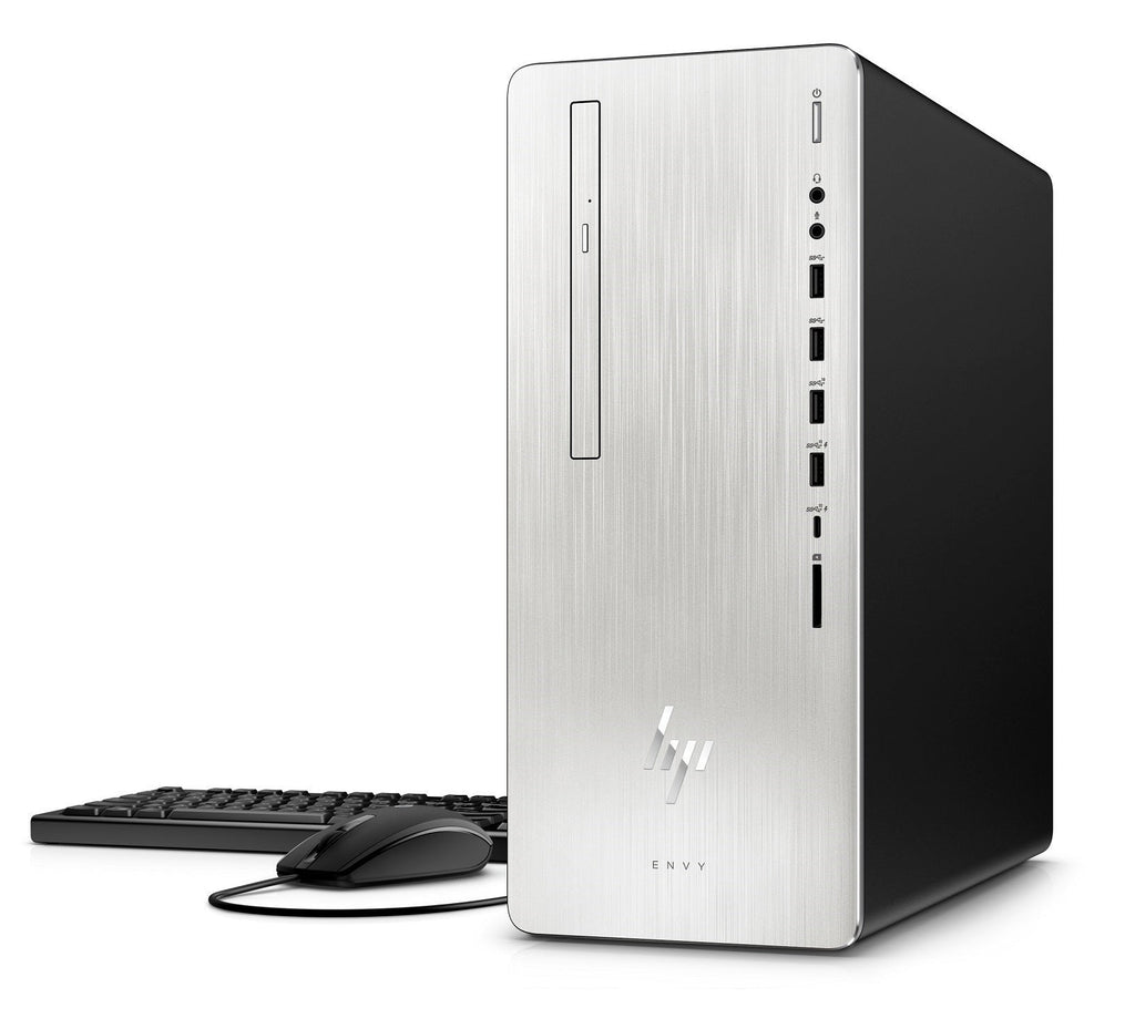 HP Envy 795 Desktop PC, Intel Core i7-8700, 16GB DDR4, 2TB HDD + 128GB SSD, AMD Radeon RX 580 8GB (Certified Refurbished)