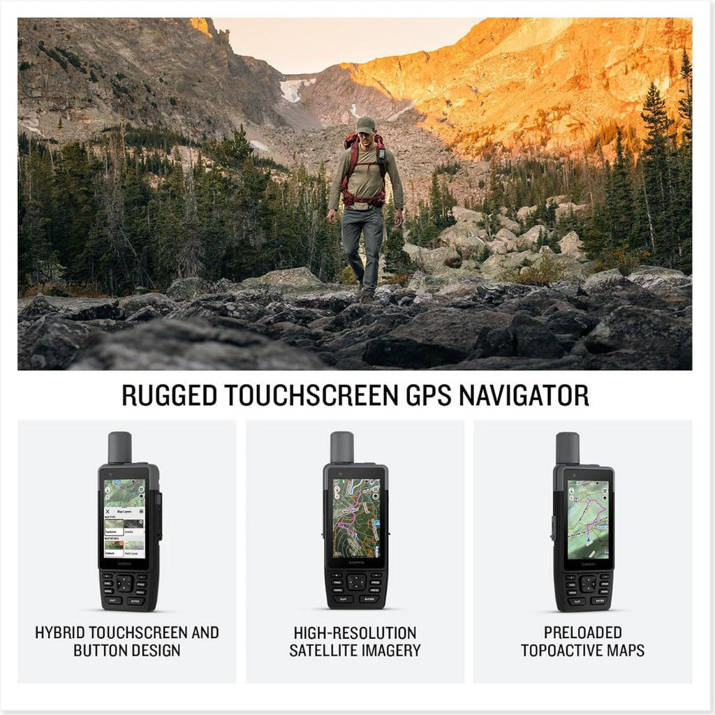 Garmin GPSMAP H1 Premium Handheld GPS Navigator Bundle with Accessories