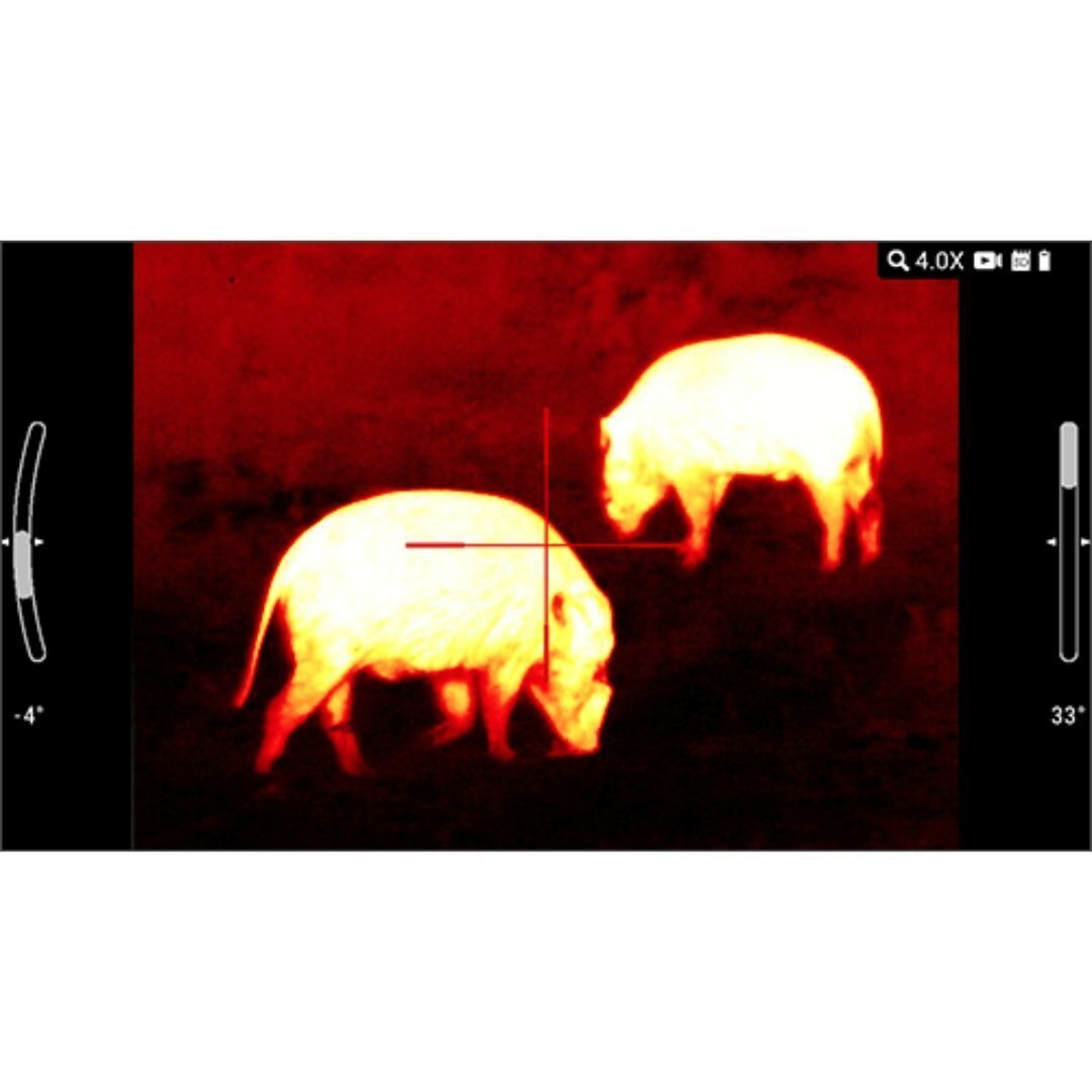 ATN ThOR LTV 2-6x 640x480 12 Micron Ultra-Light Thermal Rifle Scope with Video Recording (Black)