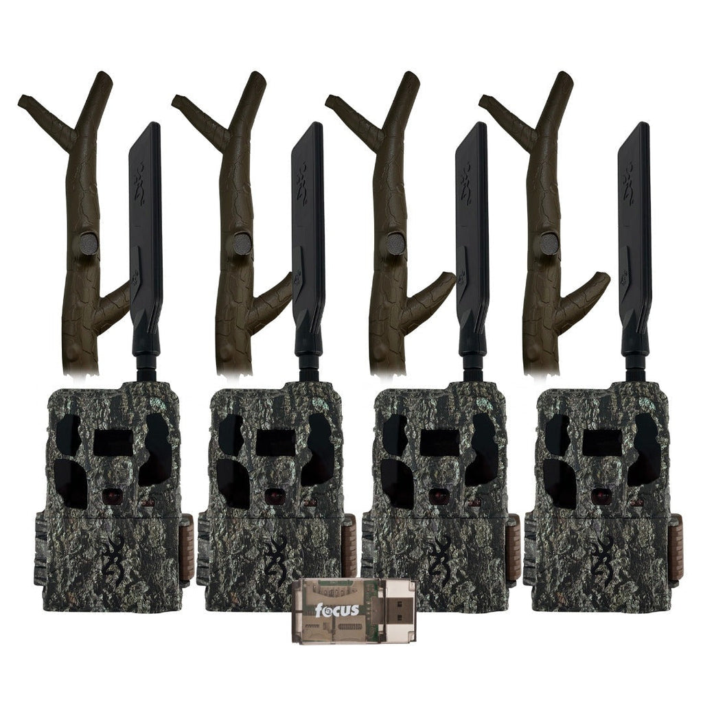 Browning Trail Camera Defender 46MP HD AI Wireless Pro Scout Max Bundle