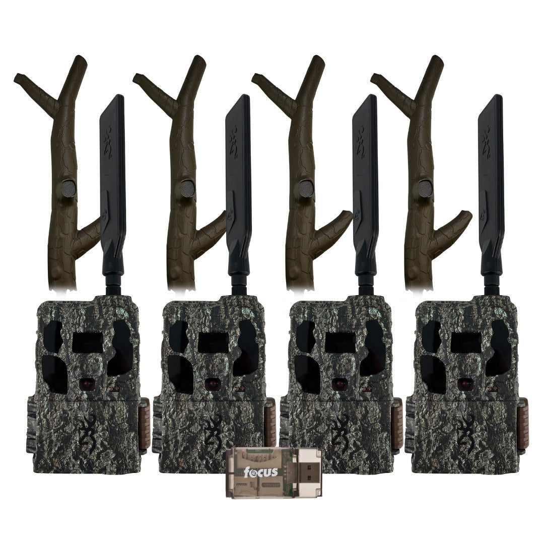 Browning Trail Camera Defender 46MP HD AI Wireless Pro Scout Max Bundle
