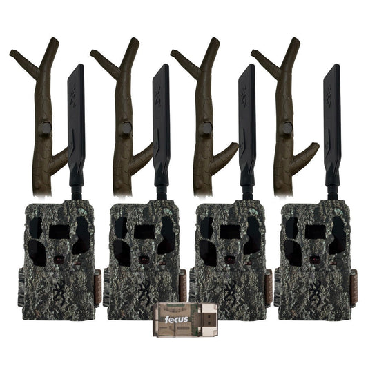 Browning Trail Camera Defender 46MP HD AI Wireless Pro Scout Max Bundle