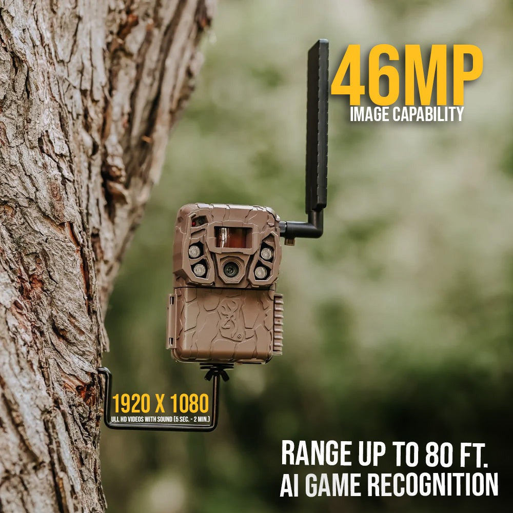 Browning Trail Camera Defender Wireless Vision Pro HD Livestream (4-Pack) Bundle