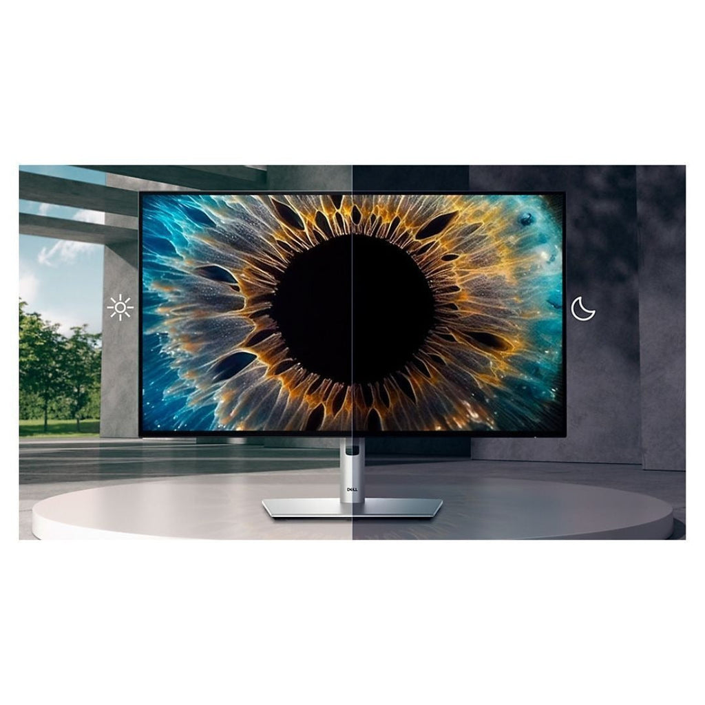 Dell UltraSharp U2724D 27-Inch QHD 2560 x 1440 Monitor (Platinum Silver) Bundle