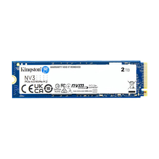Kingston NV3 2TB M.2 2280 NVMe SSD PCIe 4.0 Gen 4x4 Internal SSD