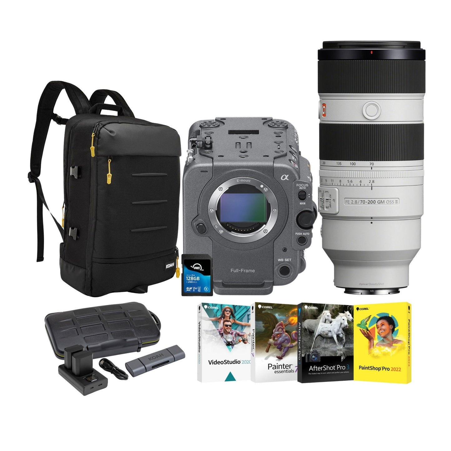 Sony FX6 Full-Frame Cinema Camera with 24-70mm f/2.8 GM OSS II Lens Bundle
