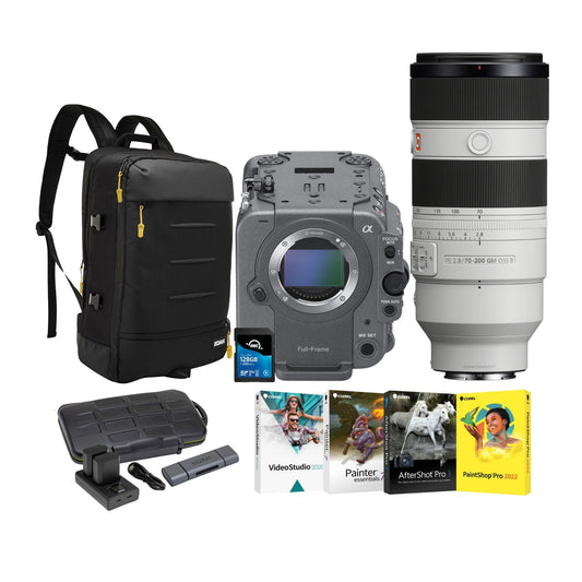 Sony FX6 Full-Frame Cinema Camera with 24-70mm f/2.8 GM OSS II Lens Bundle