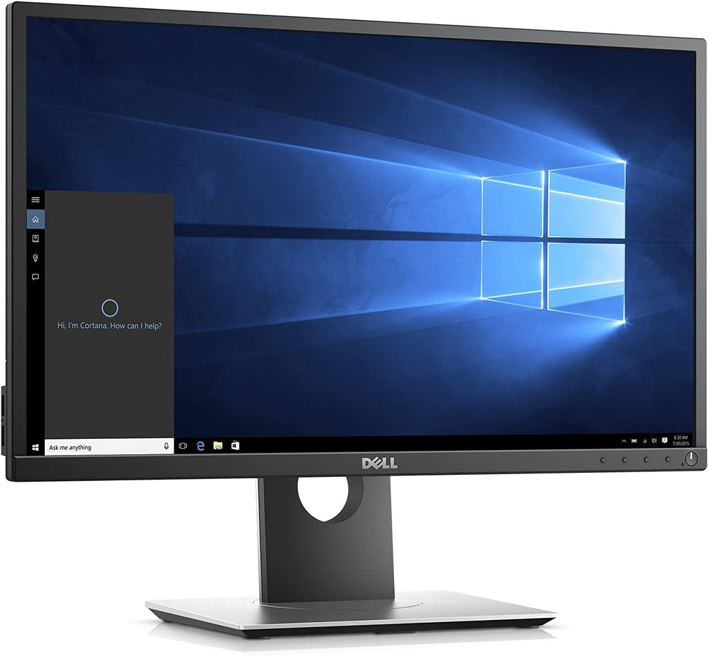 Dell P2317H Monitor, 23" Full HD, HDMI/DP/USB, Pivot Stand (Certified Refurbished)