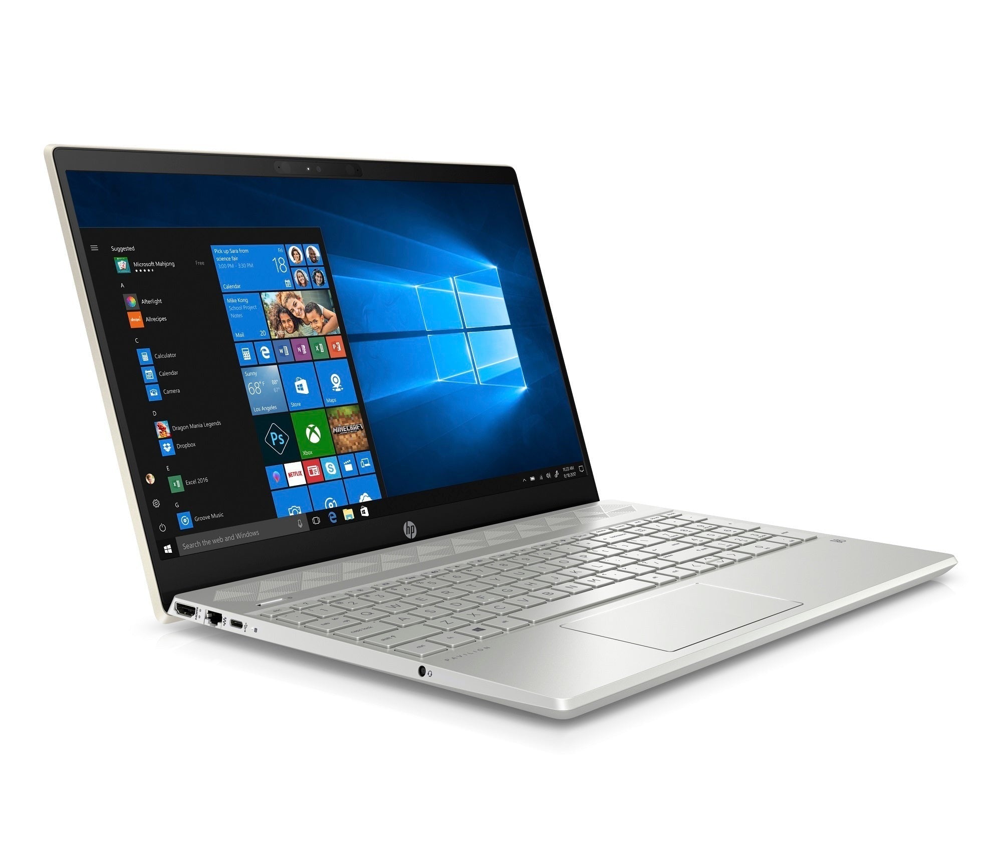 HP Pavilion 15 Laptop, 15.6" Full HD, Intel Core i5-8250U, 8GB RAM, 1TB HDD, B&O Audio (Certified Refurbished)