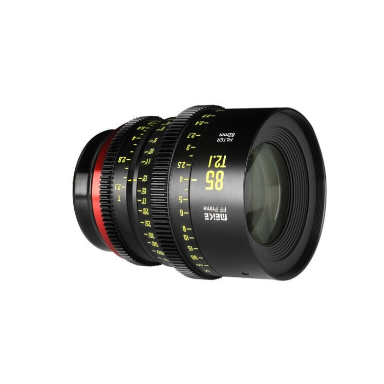 Meike 85mm T2.1 FF-Prime Cine Lens with 330 Degrees Focus Rotation (EF Mount)