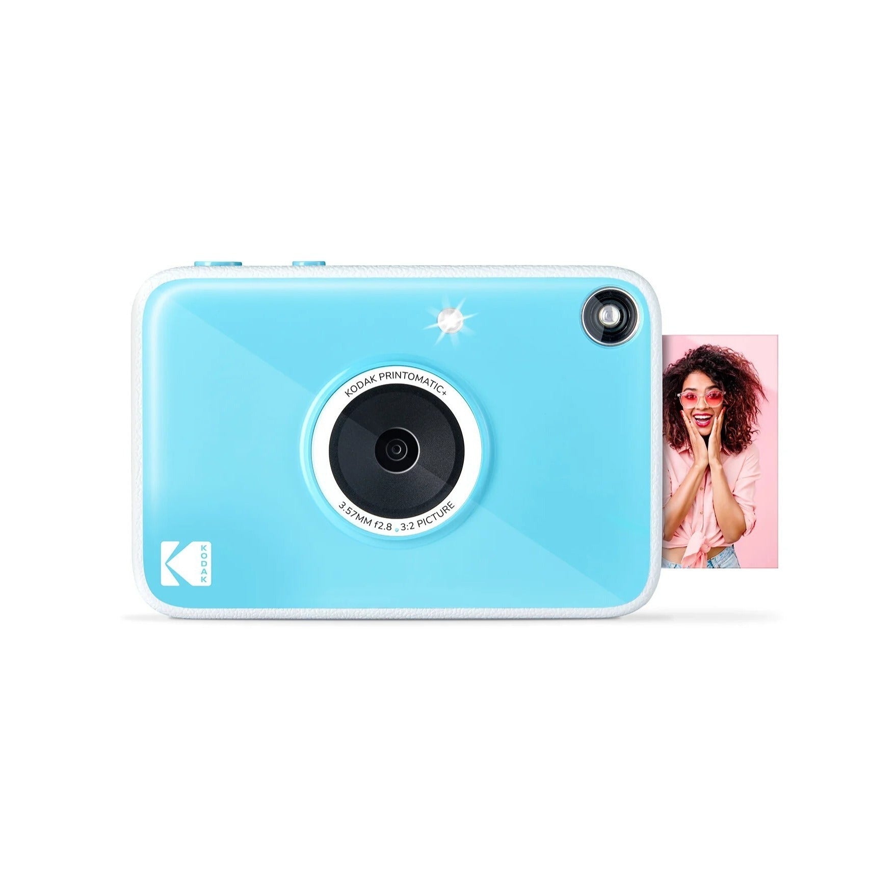 Kodak PRINTOMATIC+ 10MP Instant Digital Camera (Blue)