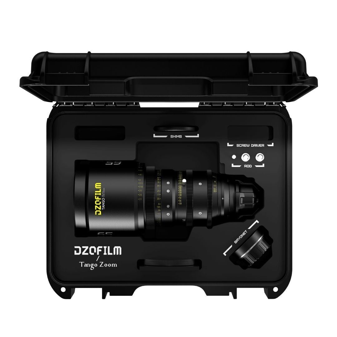 DZOFilm Tango 65 to 280mm T2.9 S35 Zoom Lens with 16-Blade Aperture, PL and EF Mount (Black)