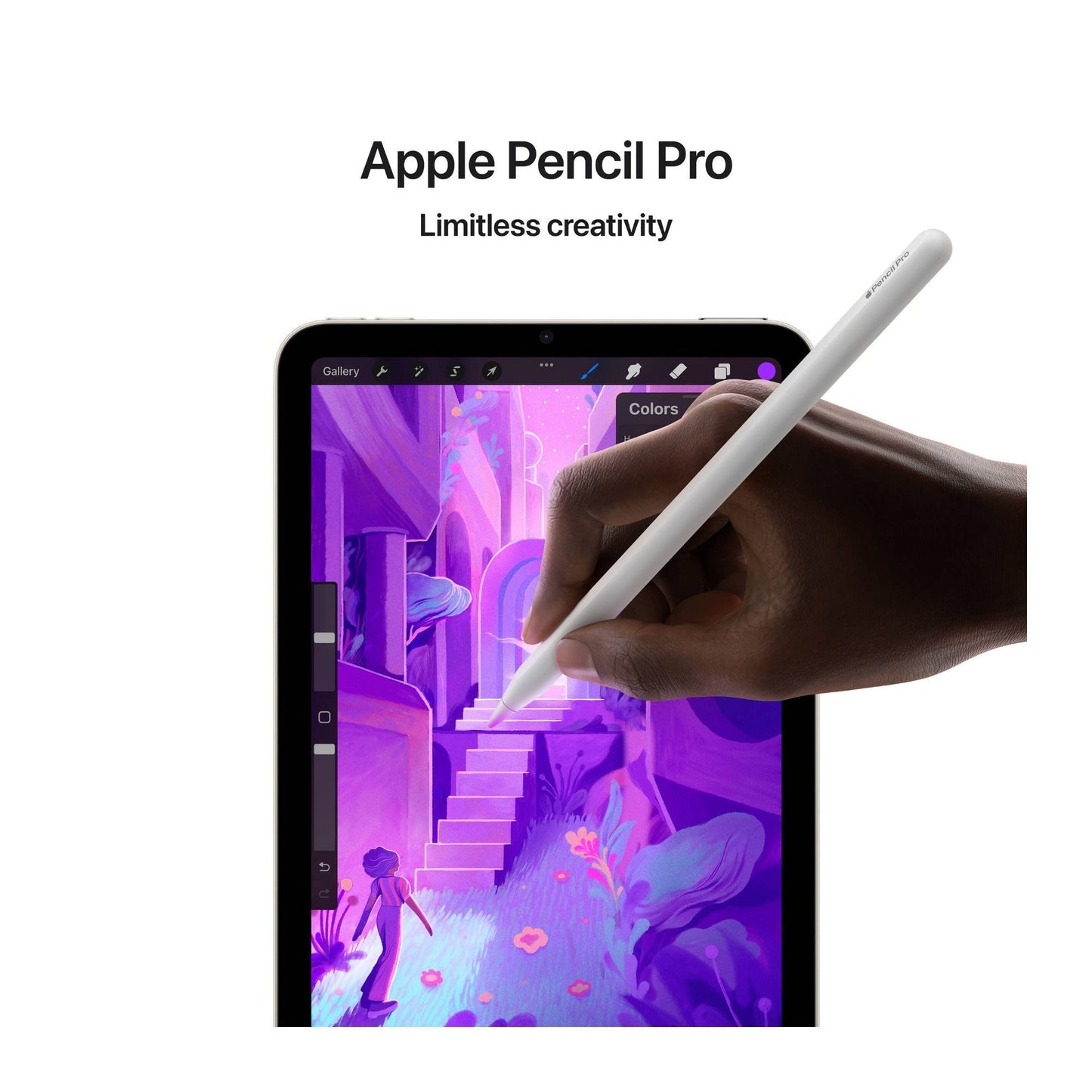 Apple 8.3-Inch iPad mini, A17 Pro chip, 512GB, Wi-Fi Only, 12MP (Purple)