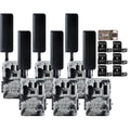 Spartan GoLive2 4G/LTE Trail Camera (6 Pack) with 32GB Memory Card & Card Reader