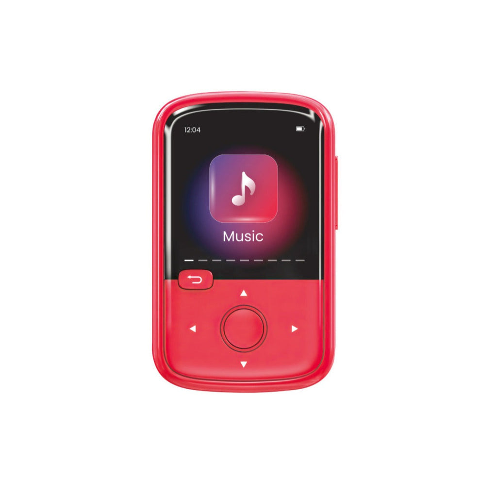 Greentouch Kosher Klip Mini 128GB MP3 Player (Red, No SD Slot) - VAAD Hakehilos