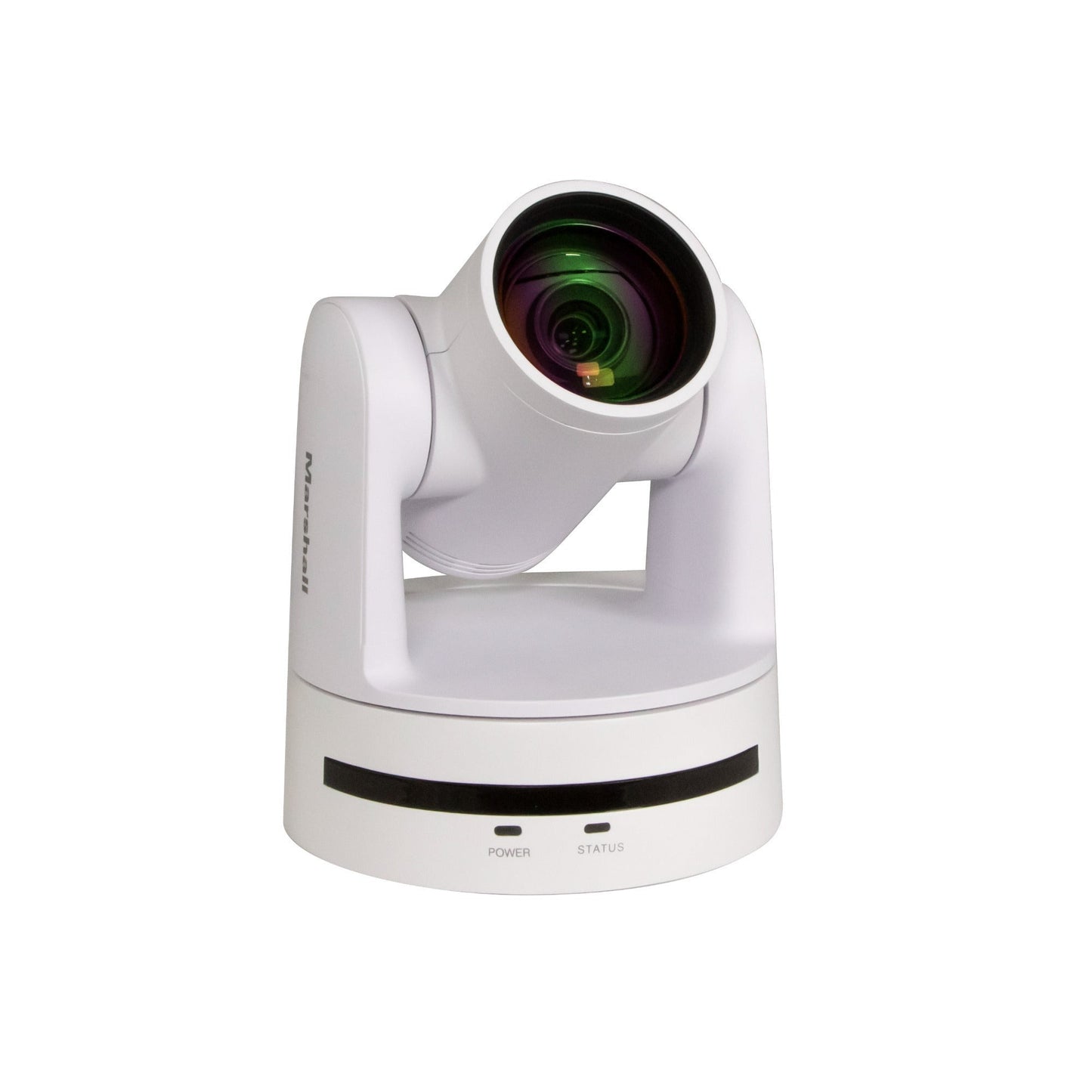 Marshall Electronics CV612-TBI Compact PTZ Camera with AI Auto-Framing (White)