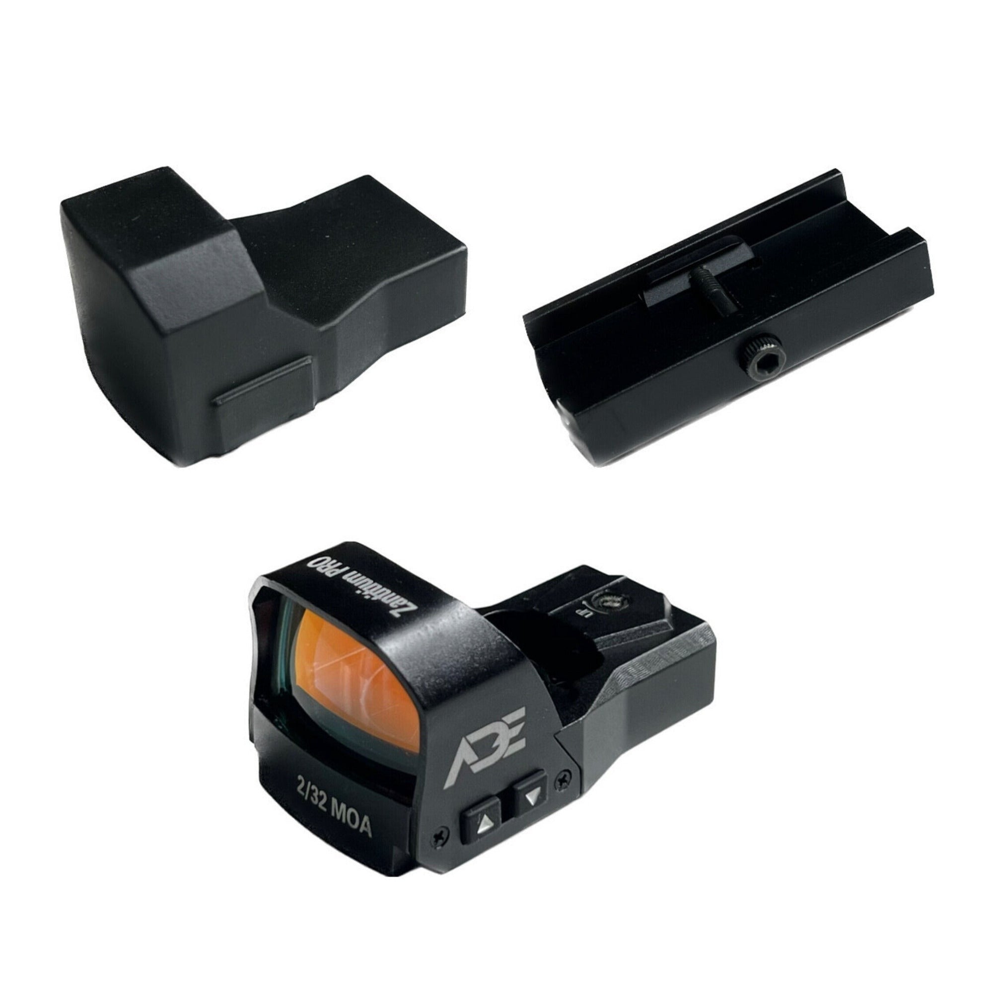 ADE Advanced Optics Zantitium RD3-015 Pro Series Waterproof Red Dot (Black)