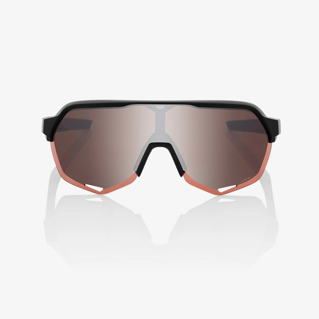 100% S2 Sunglasses Soft Tact Black HiPER Lens