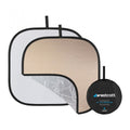 Westcott Illuminator Collapsible 4-in-1 Sunlight/Silver Reflector Kit (42-Inch)