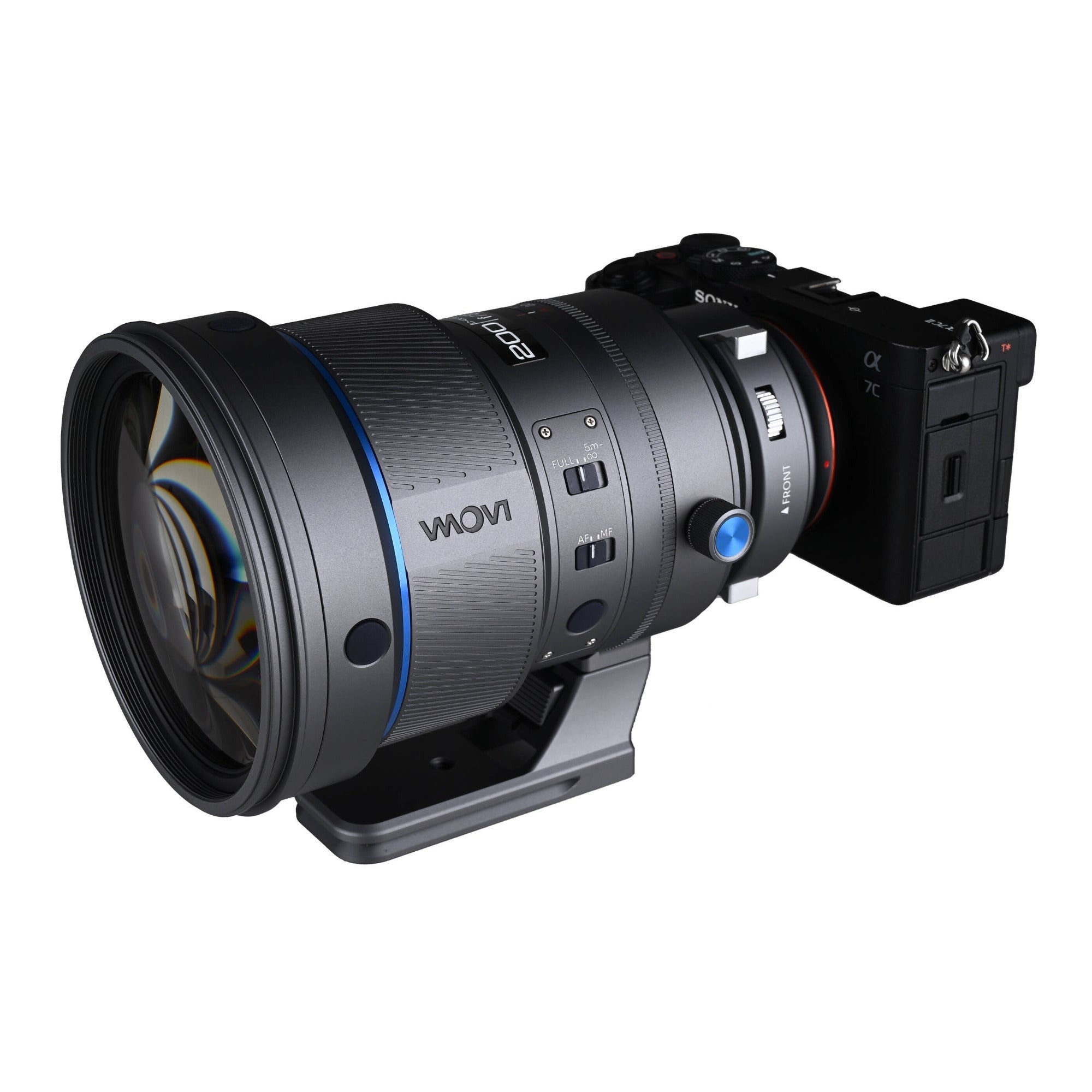 Laowa 200mm f/2 AF FF Telephoto Prime Lens (Sony E, Gray)