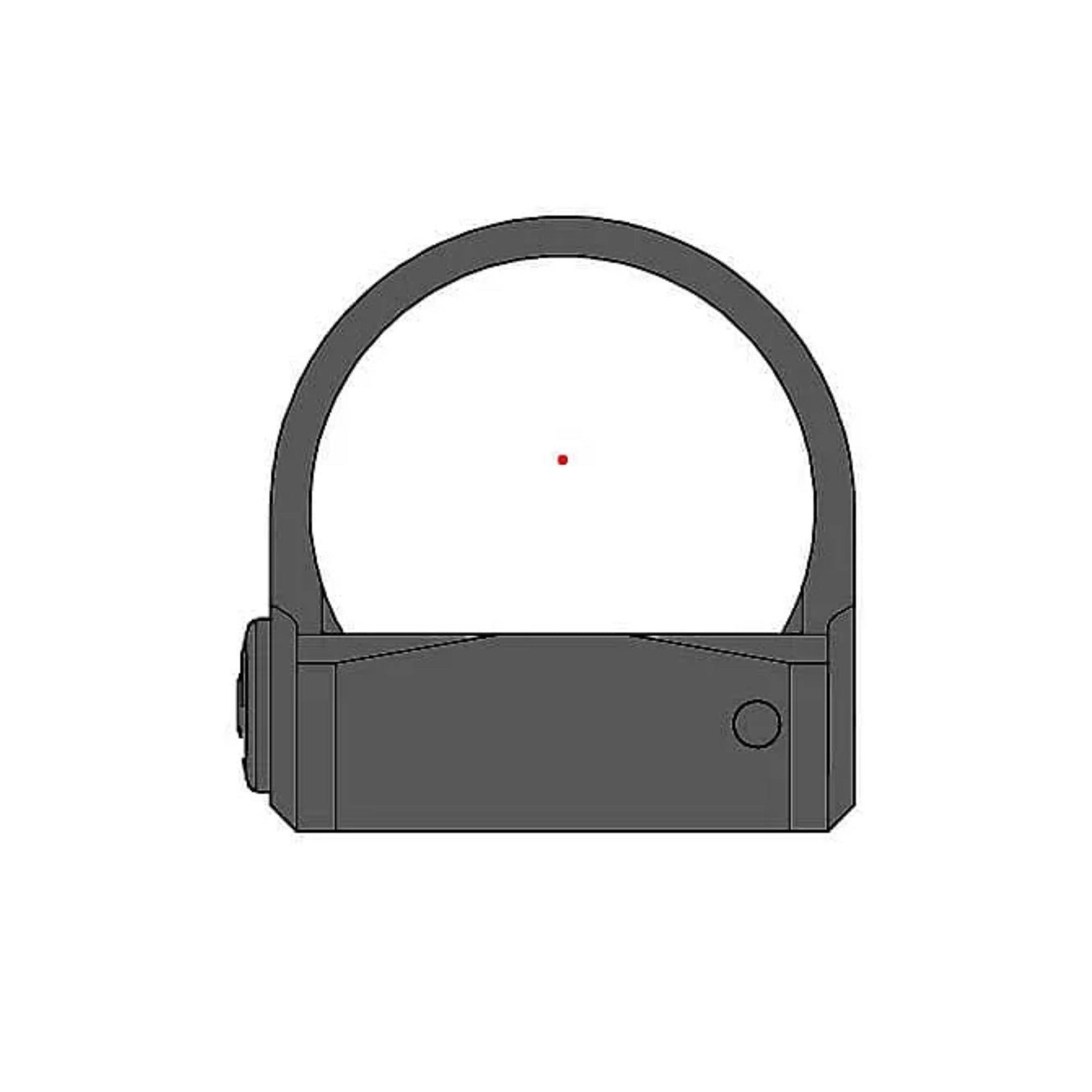Gideon Optics Omega (SRO Compatible) Red Dot Sight 1x27mm