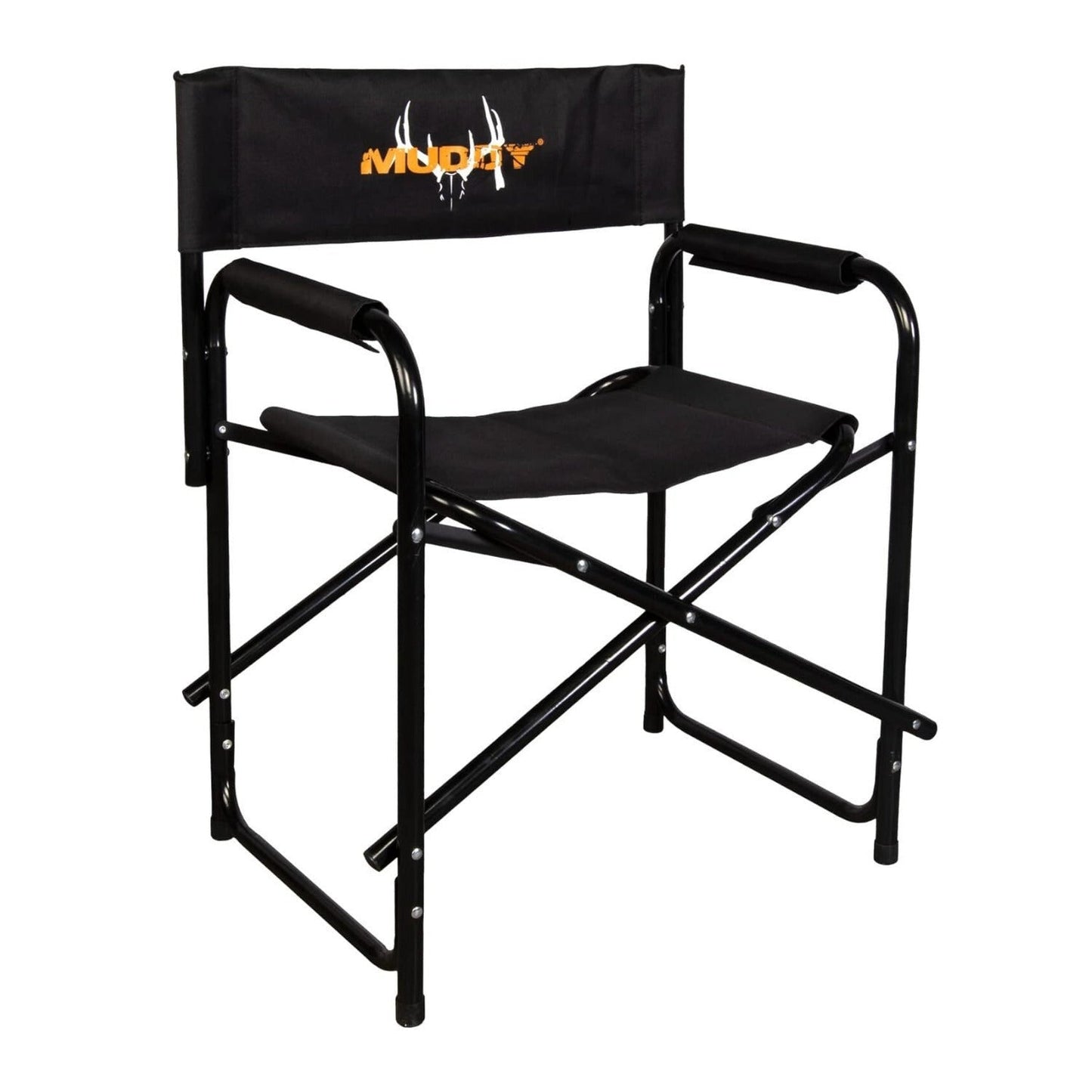 Muddy Directors Foldable Ground Chair with Built-in Armrests