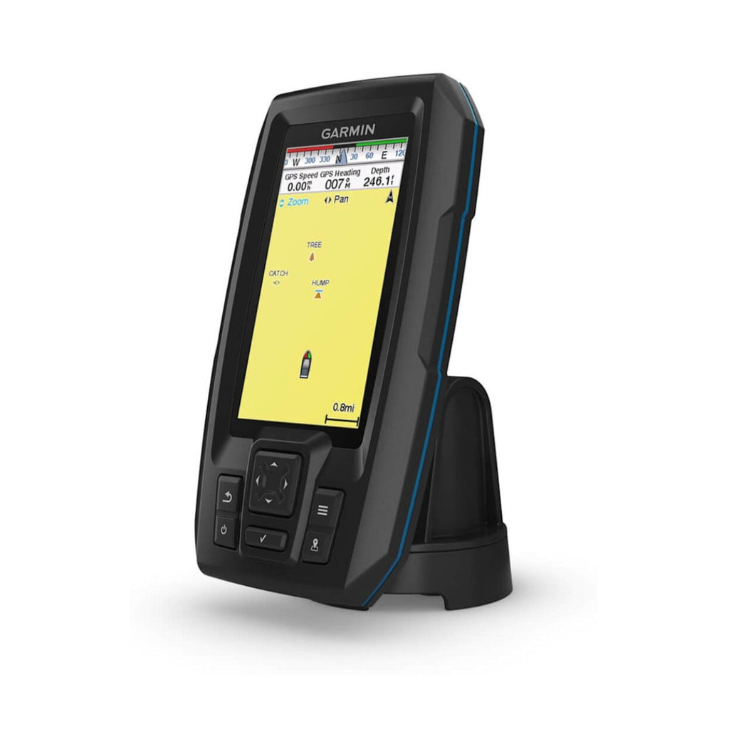 Garmin STRIKER Vivid 4cv Color Display Fishfinder Bundle with GT20-TM Transducer and Display Cover
