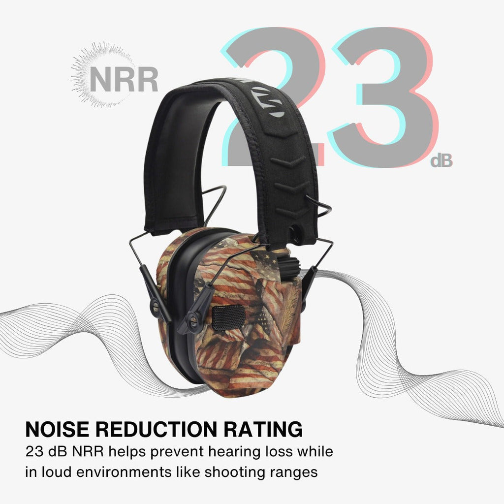 Walkers Razor Walkie Talkie Bundle with Ear Muffs and Accessories